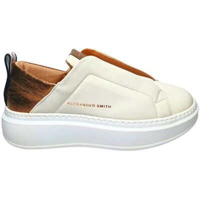 buty kobieta Alexander Smith Wenbley majtki-on Woman Off White Bronze buty kobieta Alexander Smith Wenbley majtki-on Woman Off White Bronze