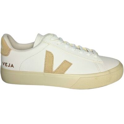 buty kobieta Veja sneakersy basse z logo laterale beżowy, chiusura lacci buty kobieta Veja sneakersy basse z logo laterale beżowy, chiusura lacci
