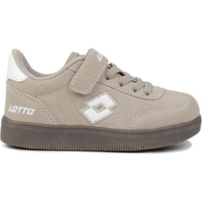 LOTTO - Kinder Sneaker - taupe - biały - Buty LOTTO - Kinder Sneaker - taupe - biały - Buty