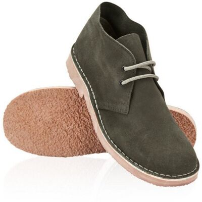 Solier Buty męskie Chukka Boots zamszowe khaki rozmiar 42 Solier Buty męskie Chukka Boots zamszowe khaki rozmiar 42