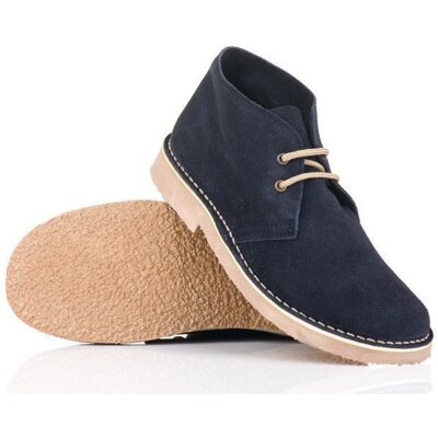Solier Buty męskie Chukka zamsz granatowe rozmiar 43 Solier Buty męskie Chukka zamsz granatowe rozmiar 43