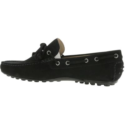 Buty męskie Lumberjack Drive skórzane zamszowe mokasyny czarne-40 Buty męskie Lumberjack Drive skórzane zamszowe mokasyny czarne-40