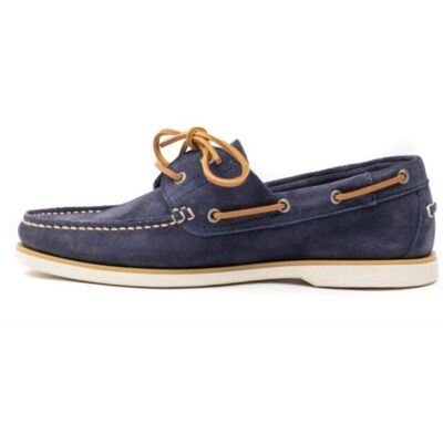 Buty męskie Lumberjack Navigator skórzane zamszowe mokasyny granatowe-44 Buty męskie Lumberjack Navigator skórzane zamszowe mokasyny granatowe-44