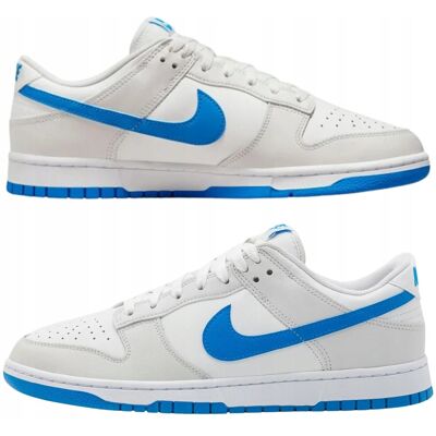 Nike Dunk Low Retro Photo Blue - Buty - Niebieskie - UK 11.5 Nike Dunk Low Retro Photo Blue - Buty - Niebieskie - UK 11.5