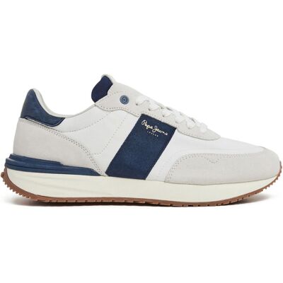Buty męskie Pepe Jeans Buster białe sneakersy -44 Buty męskie Pepe Jeans Buster białe sneakersy -44