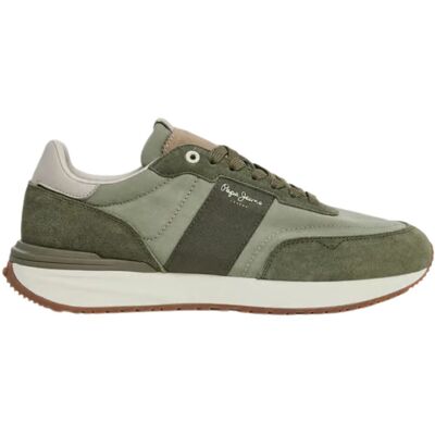 Buty męskie Pepe Jeans Buster zielone sneakersy -44 Buty męskie Pepe Jeans Buster zielone sneakersy -44