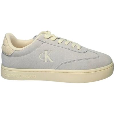 buty mężczyzna Calvin Klein jeansy sneakersy basse, logo laterale, laccio biały buty mężczyzna Calvin Klein jeansy sneakersy basse, logo laterale, laccio biały