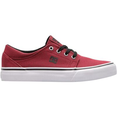 Buty młodzieżowe DC Shoes Trase TX bordowe trampki -33 Buty młodzieżowe DC Shoes Trase TX bordowe trampki -33