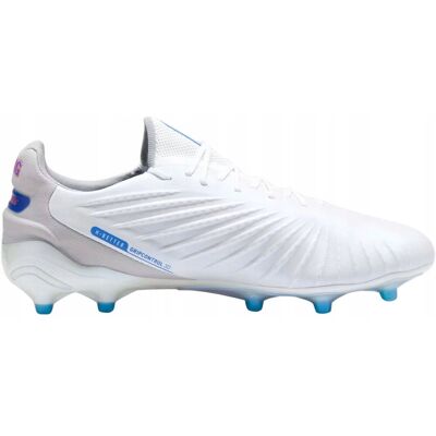 Buty piłkarskie Puma King Ultimate Launch FG/AG - Białe/Niebieskie/Szare - 42 Buty piłkarskie Puma King Ultimate Launch FG/AG - Białe/Niebieskie/Szare - 42