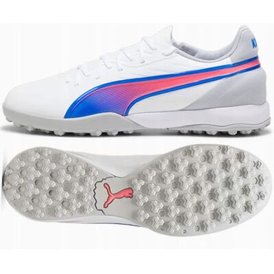 Buty do piłki nożnej Puma King Match Tt 42,5 Białe - Buty do piłki nożnej Buty do piłki nożnej Puma King Match Tt 42,5 Białe - Buty do piłki nożnej