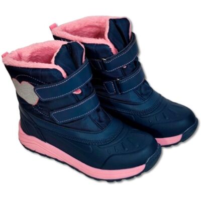 Buty Śniegowce Cleve Rozmiar 35 - Dziewczęce Granatowe Buty Śniegowce Cleve Rozmiar 35 - Dziewczęce Granatowe