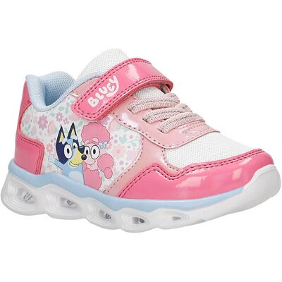 Buty sportowe dla dziewczynki Bartek 8704215 na rzepy świecące Bluey-28 Buty sportowe dla dziewczynki Bartek 8704215 na rzepy świecące Bluey-28