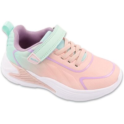 Buty sportowe dziecięce na rzepy lekkie Befado 516Y455 różowe-34 Buty sportowe dziecięce na rzepy lekkie Befado 516Y455 różowe-34