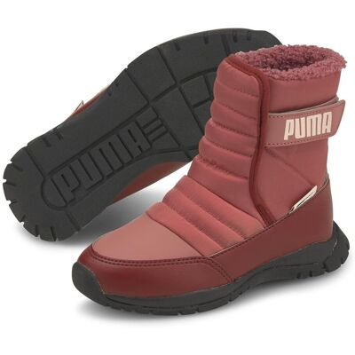 Buty sportowe dziecięce Puma NIEVE BOOT WTR AC PS różowe 38074504-34 Buty sportowe dziecięce Puma NIEVE BOOT WTR AC PS różowe 38074504-34