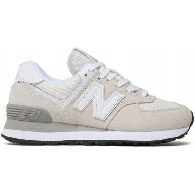 BUTY sportowe NEW BALANCE GC574EVW beżowe skórzane sneakersy junior 39 39 BUTY sportowe NEW BALANCE GC574EVW beżowe skórzane sneakersy junior 39 39
