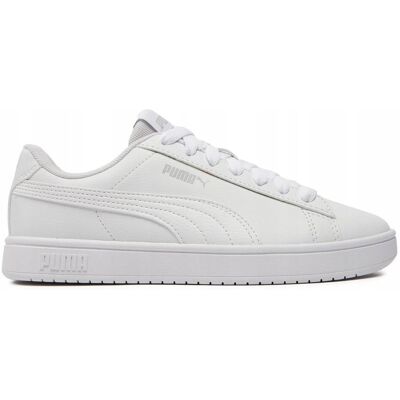 Buty Sportowe Puma Rickie 394252-08 Skóra Ekologiczna Białe Trampki 38,5 Buty Sportowe Puma Rickie 394252-08 Skóra Ekologiczna Białe Trampki 38,5