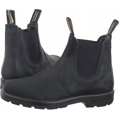 Inny producent Buty Sztyblety Skórzane Blundstone 1912 Navy Granatowe Inny producent Buty Sztyblety Skórzane Blundstone 1912 Navy Granatowe