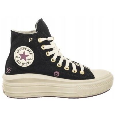 Buty Trampki Damskie Converse Move A07136C Czarne Rozmiar 37.5 Buty Trampki Damskie Converse Move A07136C Czarne Rozmiar 37.5