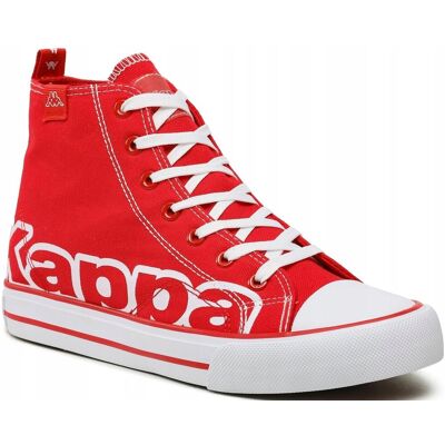 Buty Trampki Tenisówki Męskie Sportowe Wysokie Mid Kappa Abras 243321-2010 Buty Trampki Tenisówki Męskie Sportowe Wysokie Mid Kappa Abras 243321-2010