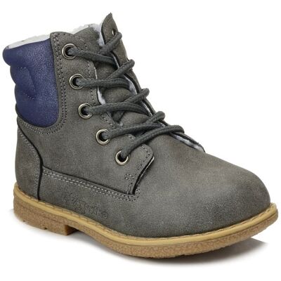 Buty trapery dziecięce zimowe WOJTYŁKO 21009-21 Buty trapery dziecięce zimowe WOJTYŁKO 21009-21