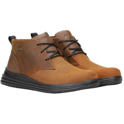 Buty trzewiki męskie SKECHERS PROVEN CONKLIN wygodne brązowe 43 EU Buty trzewiki męskie SKECHERS PROVEN CONKLIN wygodne brązowe 43 EU