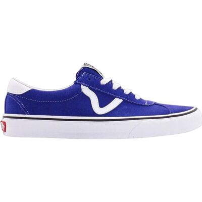 Buty unisex Vans Classic Sport niebieskie zamszowe-37 Buty unisex Vans Classic Sport niebieskie zamszowe-37