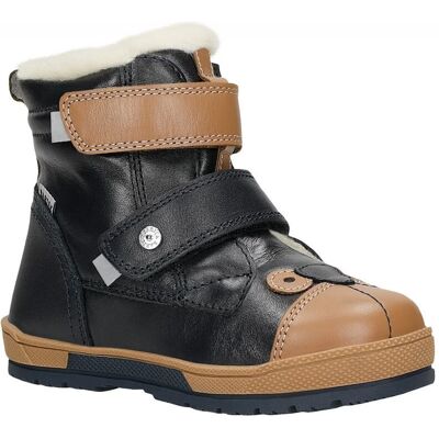 Buty zimowe dziecięce Bartek 8800356 trzewiki chłopięce na rzepy skóra-24 Buty zimowe dziecięce Bartek 8800356 trzewiki chłopięce na rzepy skóra-24