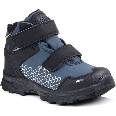 Buty zimowe dziecięce chłopięce ocieplane za kostkę American Club 26/23-35 Buty zimowe dziecięce chłopięce ocieplane za kostkę American Club 26/23-35