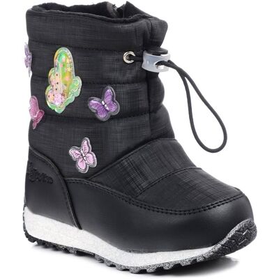 Buty zimowe dziecięce dziewczęce ocieplane śniegowce Wojtyłko 24133 -28 Buty zimowe dziecięce dziewczęce ocieplane śniegowce Wojtyłko 24133 -28