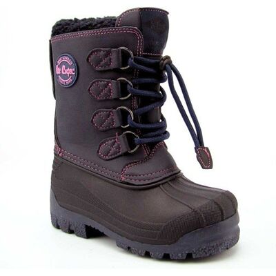 Buty Zimowe Lee Cooper Śniegowce Dziecięce Granatowe Ocieplane Futerko R. 34 Buty Zimowe Lee Cooper Śniegowce Dziecięce Granatowe Ocieplane Futerko R. 34
