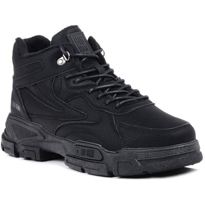 Big Star Shoes Buty zimowe męskie sportowe ocieplane wysokie Big Star OO174582 czarne-42 Big Star Shoes Buty zimowe męskie sportowe ocieplane wysokie Big Star OO174582 czarne-42