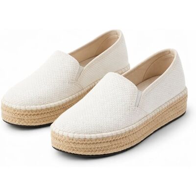 Inny producent CALVIN KLEIN JEANS ESPADRYLE BIAŁE Z PODESZWĄ ZE SZNURA 40 1I3A Inny producent CALVIN KLEIN JEANS ESPADRYLE BIAŁE Z PODESZWĄ ZE SZNURA 40 1I3A