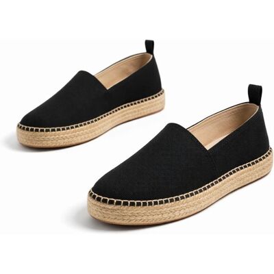 Calvin KLEIN JEANS ESPADRYLE CZARNE Z PODESZWĄ 37 I4A Calvin KLEIN JEANS ESPADRYLE CZARNE Z PODESZWĄ 37 I4A