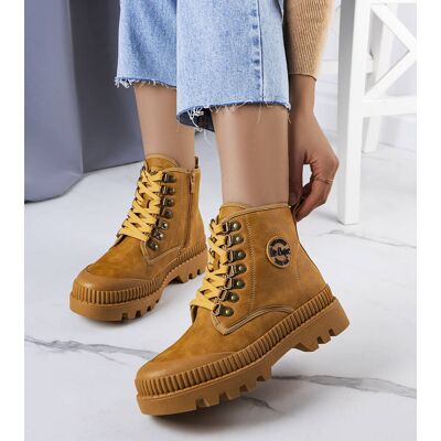 Camelowe ocieplane botki LCJ-22-44-1339L Lee Cooper-40 Camelowe ocieplane botki LCJ-22-44-1339L Lee Cooper-40