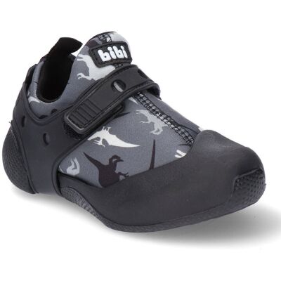 Chłopięce buto-kapcie 2w1 dinozaury czarne Bibi Shoes r.32 Chłopięce buto-kapcie 2w1 dinozaury czarne Bibi Shoes r.32
