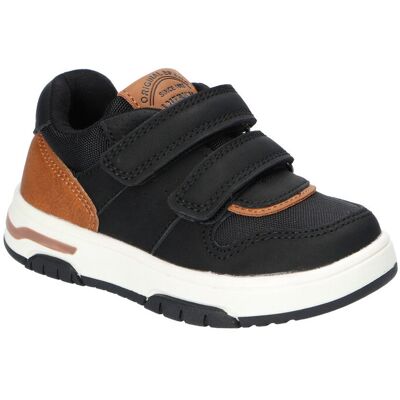 Chłopięce buty gładkie z rzepem czarne American Club r.23 Chłopięce buty gładkie z rzepem czarne American Club r.23