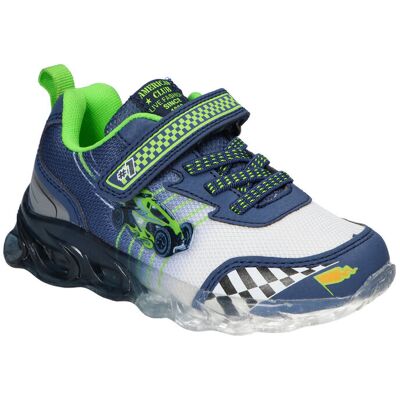 Chłopięce buty na rzep F1 limonkowe American Club r.30 Chłopięce buty na rzep F1 limonkowe American Club r.30