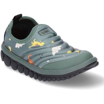 Chłopięce buty sportowe w diniozaury khaki Bibi Shoes r.28 Chłopięce buty sportowe w diniozaury khaki Bibi Shoes r.28