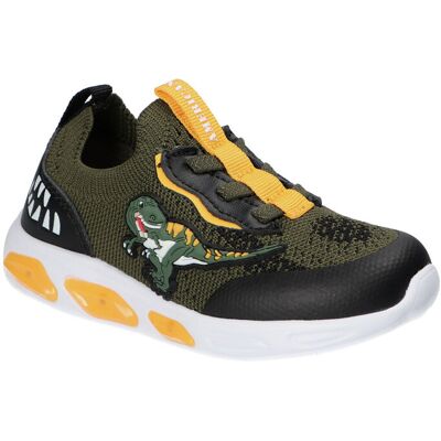 Chłopięce buty wkładane dino Rex khaki American Club r.26 Chłopięce buty wkładane dino Rex khaki American Club r.26