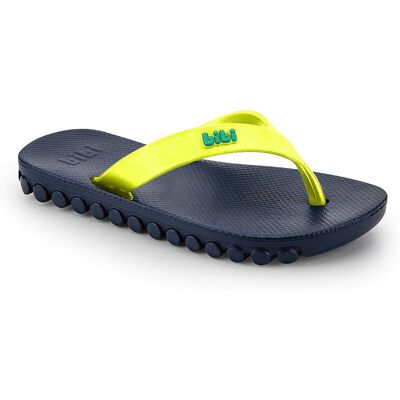Chłopięce japonki granatowo-niebieskie Bibi Shoes r.35/36 Chłopięce japonki granatowo-niebieskie Bibi Shoes r.35/36