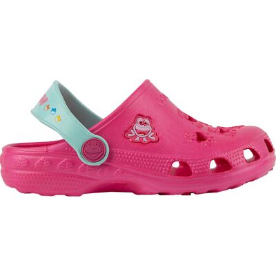 Chodaki dla dzieci Coqui Little Frog fuksja-mięta 8701-100-3644A/8701-100-3644-20-21 Chodaki dla dzieci Coqui Little Frog fuksja-mięta 8701-100-3644A/8701-100-3644-20-21