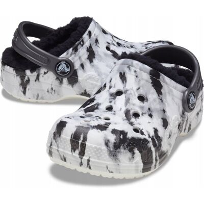 Cieplutkie Dziecięce Klapki z Futerkiem Crocs 28,5 Cieplutkie Dziecięce Klapki z Futerkiem Crocs 28,5