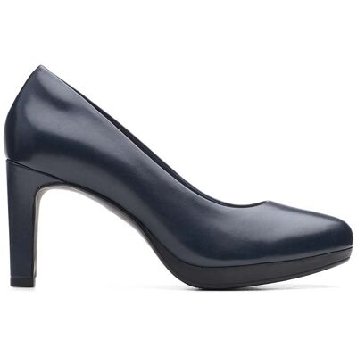 Clarks Ambyr Joy Czółenka granatowe skóra 39,5 Clarks Ambyr Joy Czółenka granatowe skóra 39,5