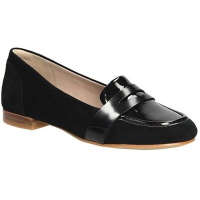 Clarks Baleriny damskie, Festival Grace, czarny, rozmiar 37 Clarks Baleriny damskie, Festival Grace, czarny, rozmiar 37