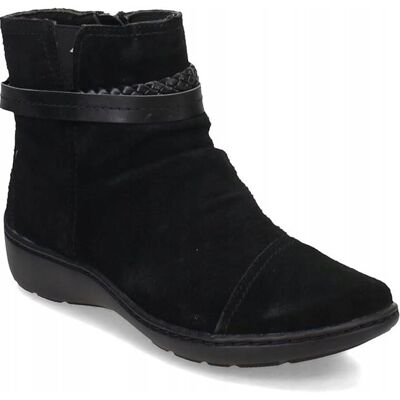 Clarks Botki Damskie Czarne Skórzane Zamek 39 Żnc Clarks Botki Damskie Czarne Skórzane Zamek 39 Żnc
