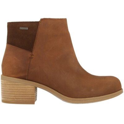 Clarks Botki damskie, Devreeviolagtx, brązowy, rozmiar 35 1/2 Clarks Botki damskie, Devreeviolagtx, brązowy, rozmiar 35 1/2
