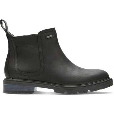 Clarks Botki damskie, Doxbury Jazz GTX, czarny, rozmiar 36 Clarks Botki damskie, Doxbury Jazz GTX, czarny, rozmiar 36