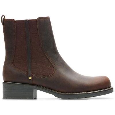 Clarks Botki damskie, Orinoco Hot Tan Wlined Lea, rozmiar 36 Clarks Botki damskie, Orinoco Hot Tan Wlined Lea, rozmiar 36