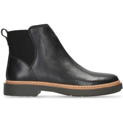 Clarks Botki damskie, Trace Fall, czarny, rozmiar 36 Clarks Botki damskie, Trace Fall, czarny, rozmiar 36