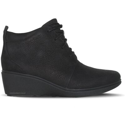 Clarks Botki damskie, Un Tallara Eva Nubuck, rozmiar 38 Clarks Botki damskie, Un Tallara Eva Nubuck, rozmiar 38